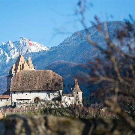 Nonanteneuf Appart Hotel Aigle - Contactless Check-In Exterior foto
