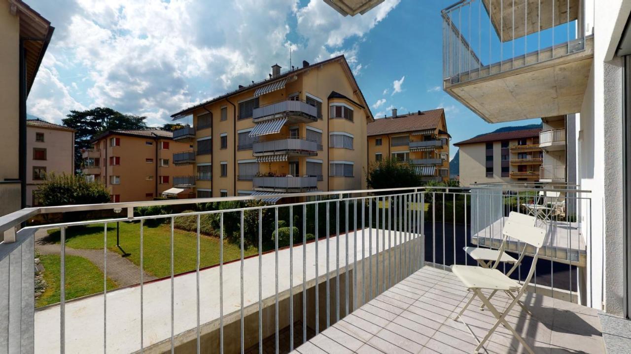 Nonanteneuf Appart Hotel Aigle - Contactless Check-In Exterior foto