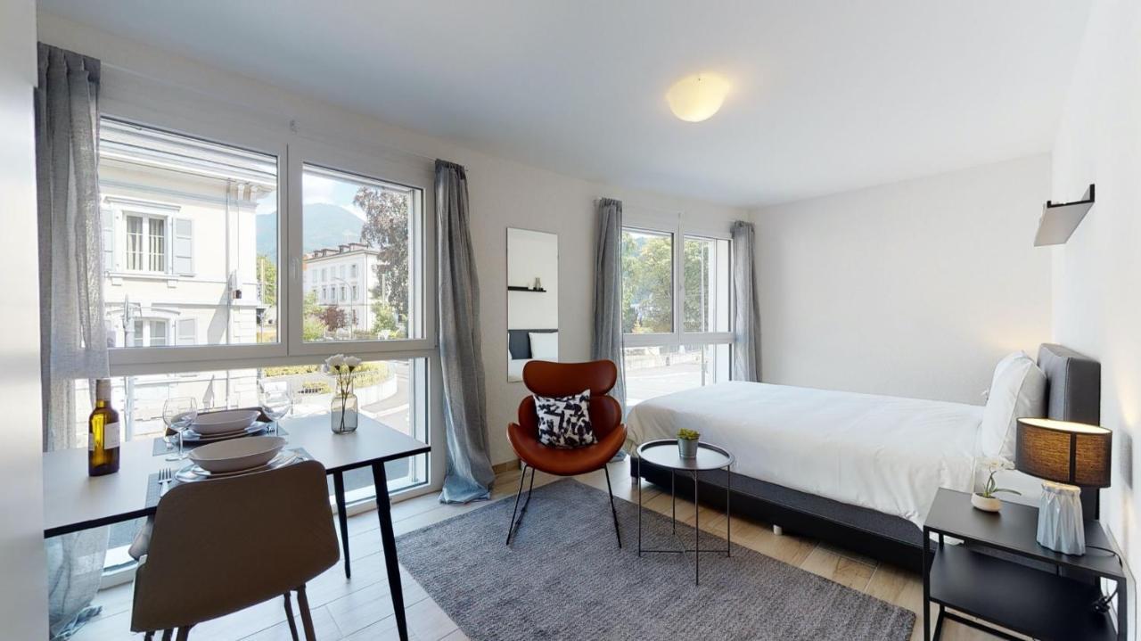 Nonanteneuf Appart Hotel Aigle - Contactless Check-In Exterior foto